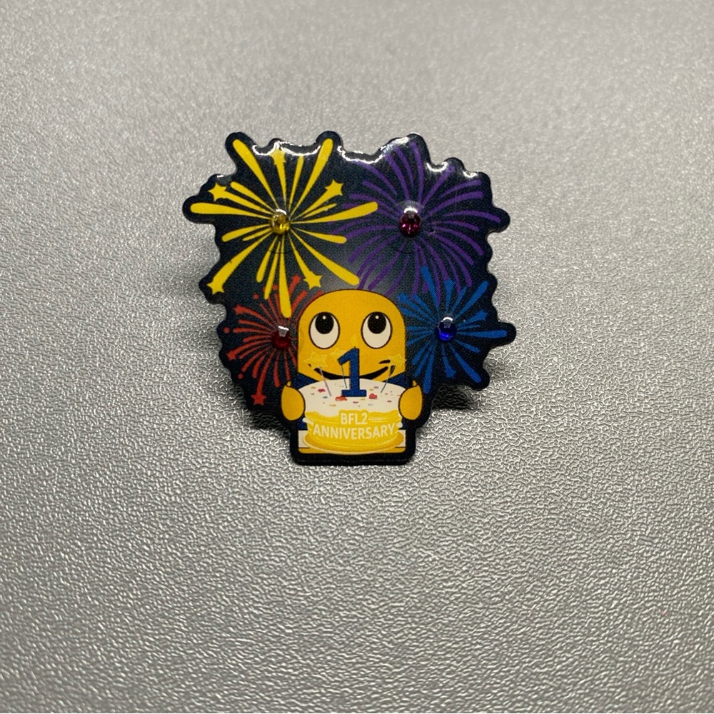 Amazon Employee Peccy Pin Exclusive 1 BFL2 Anniversary Rhinestones Collectible